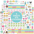 Bloom Daily Planners Productivity Stickers - Variety Sticker Pack - Six Sticker Sheets Per Pack!