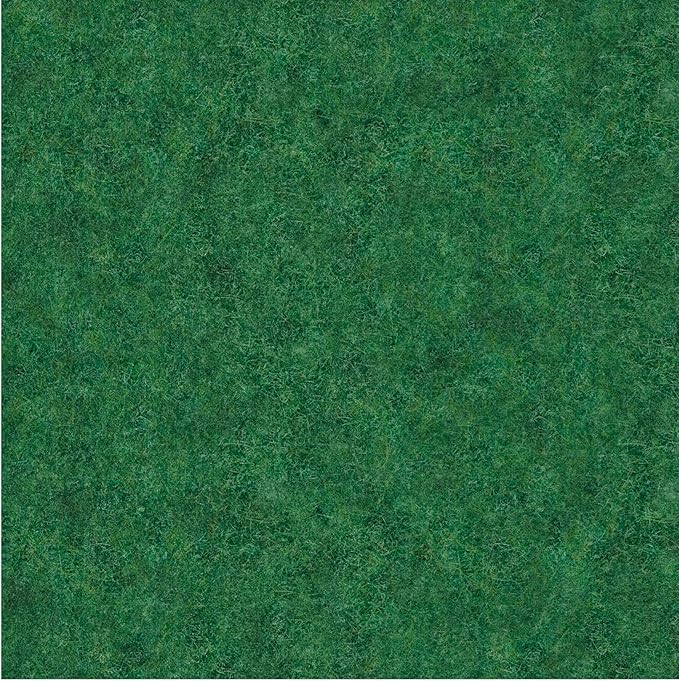 Ottomanson 2' x 12' Hallway Runner with Scraper Pile Extra Durable Non-Slip Rug Mat for Indoor & Outdoor Use - Ideal for Kitchen, Entryway, Patio & Garage - High-Traffic Carpet, Green