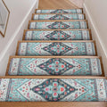 OJIA Non-Slip Stair Treads for Wooden Steps, 30"X8" Indoor Stair Runner Slip Resistant Stair Rugs Safety Mats for Dogs, Kids & Elders, Rubber Backed Stair Treads Stair Covers, 15PCS