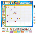 Learn & Climb Kids Responsibility Chart Magnetic Board, 63 Chores, Potty Train Tasks, Multiple Kids (Magnetic)