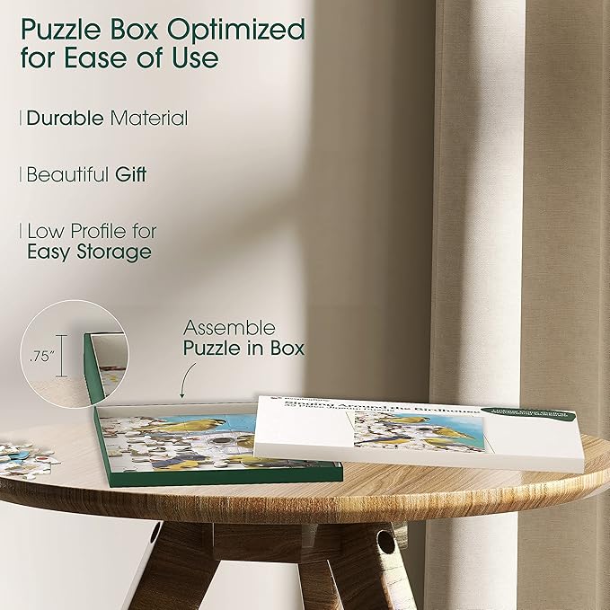 Keeping Busy 35 Piece Birdhouse Dementia Puzzles for Seniors Color Coded with Templates Easy Puzzles for Dementia Patients Gifts for Elderly Women in Nursing Home & Men Gift for Nursing Home Residents