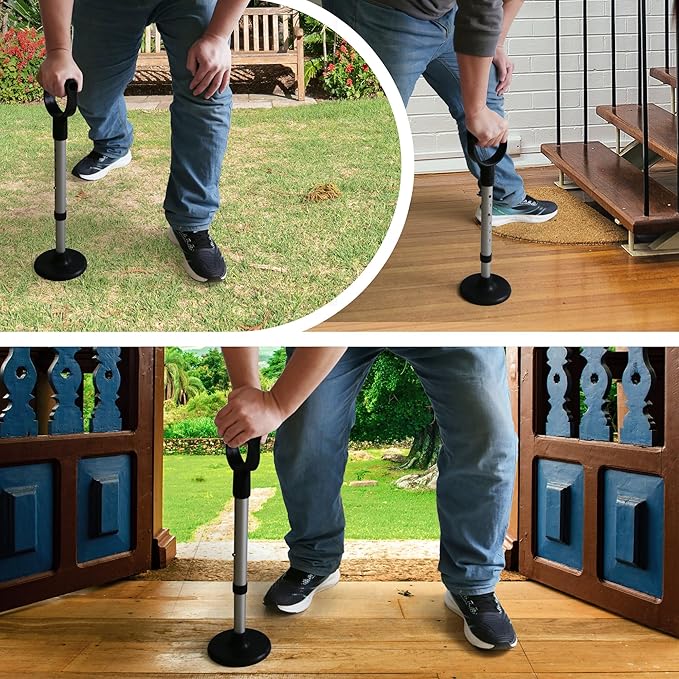 Mobility Aids Tool Adjustable Standing Assist Devices Portability Standing Aid Device Stable Supports Equipment for Rising Indoors, Garden Work,Outdoor Work,Doing Housework