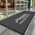 ALLEVI Custom Door Mat Commercial Grade Area Rugs Entryway Carpets Personalized Logo Text 7'X 3' 6MM Thick Welcome Indoor Outdoor Floor Mat for Office Home Kitchen Garden
