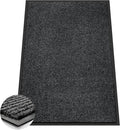 Azadx 4'x6' Front Door Mat Heavy Duty Indoor Outdoor Door Mat Non-Slip Backing Doormat for Entryway Stain and Fade Resistant Commercial Floor Mats Entry Mat Low Profile Welcome Door Mats