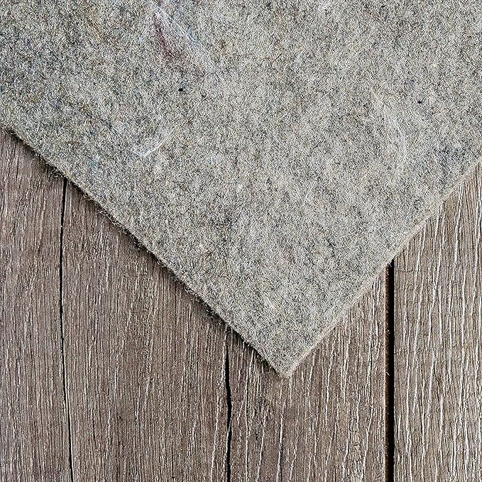 RUGPADUSA - Dual Surface - 1'10" x 9'10" - 1/4" Thick - Felt + Rubber - Non-Slip Backing Rug Pad - Safe for All Floors