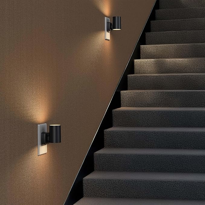 Led Night Light Plug in,Night Lights Plug into Wall Dusk to Dawn Sensor,20lm/40lm Adjustable Brightness,2700k Soft White,Dimmable Night Light for Hallway Bedroom Bathroom 2 Pack ETL-Certified